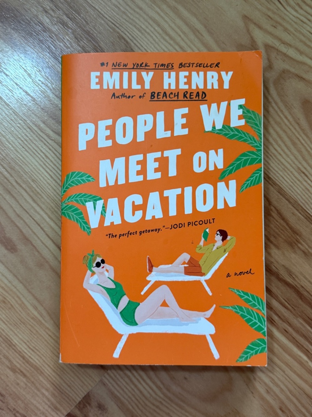 People We Meet on Vacation - Orange Paperback Novel